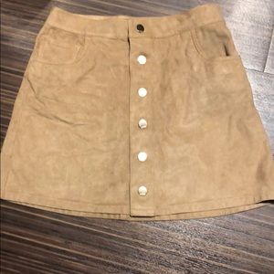 Express beige skirt